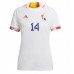 Belgicko Dries Mertens #14 Vonkajší Ženy futbalový dres MS 2022 Krátky Rukáv